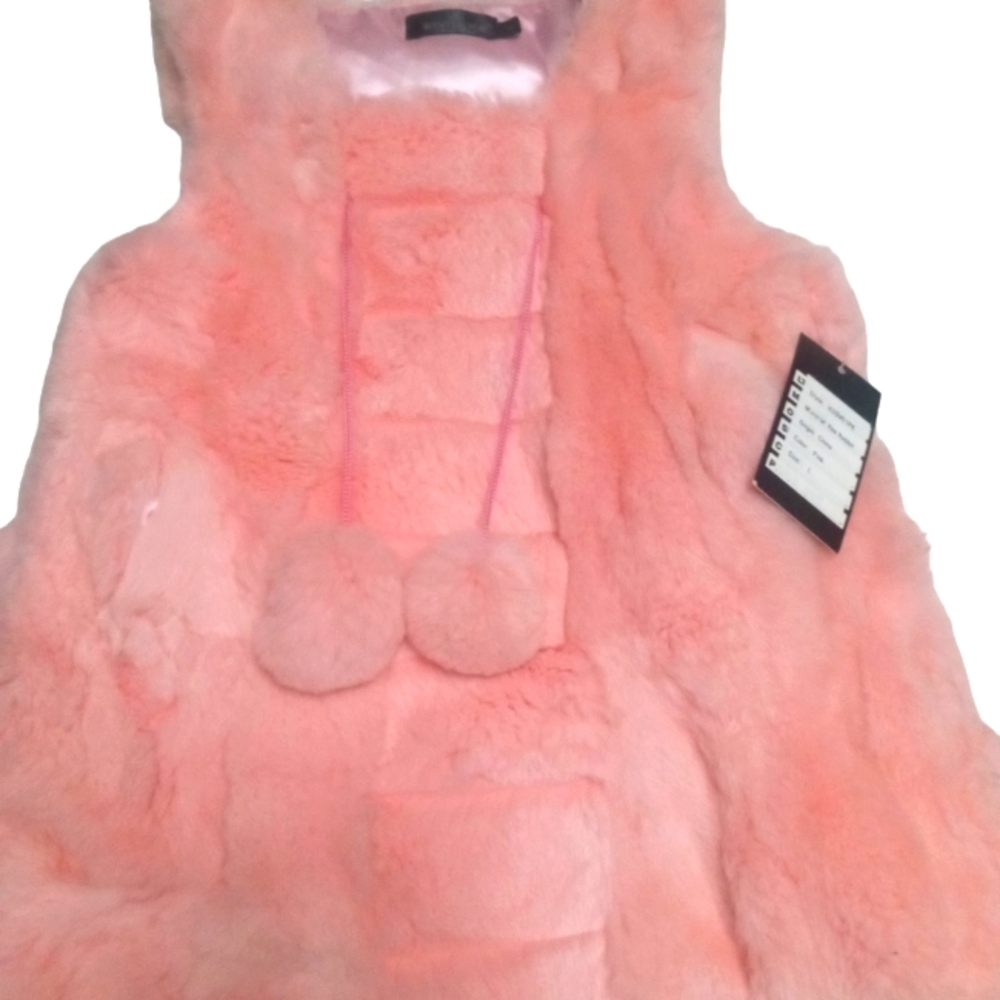 Brand New Rabbit Fur Dress for Kids